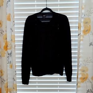Black No Retreat Sweater